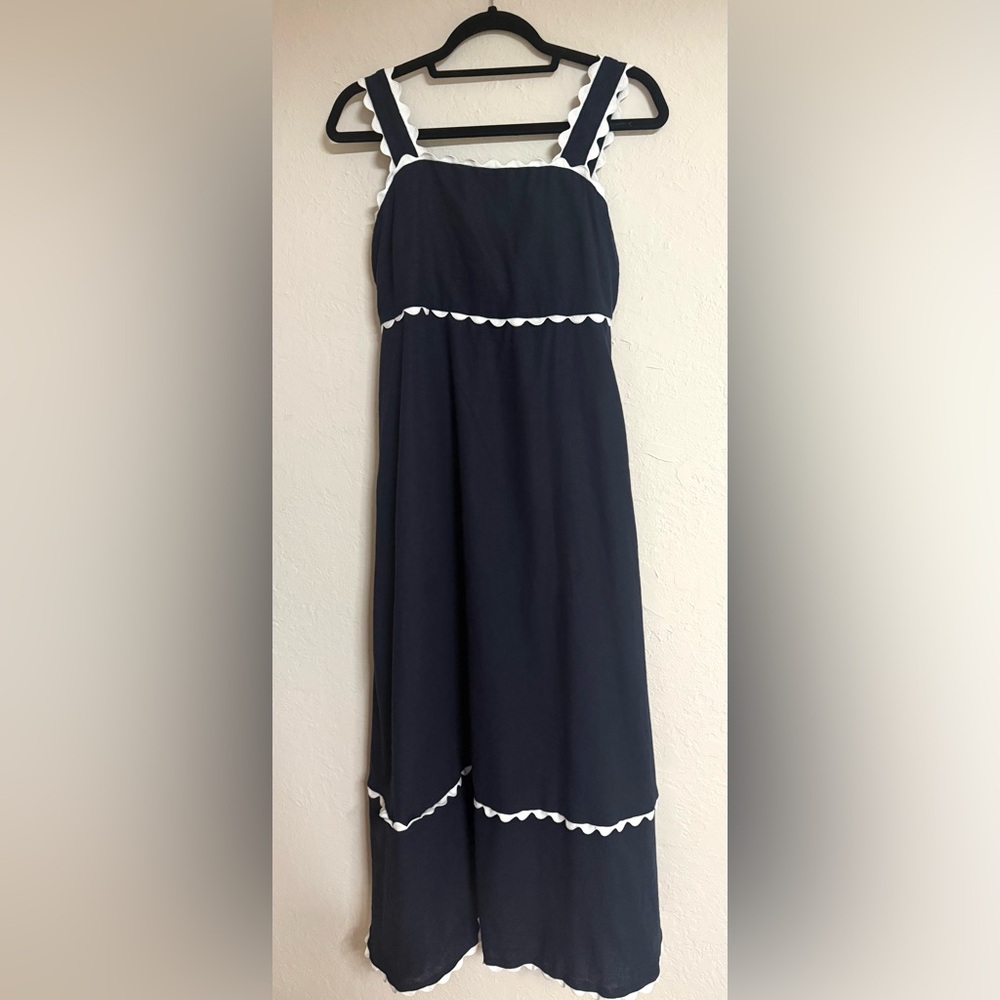 Cynthia Rowley Dark Blue Textured Garment